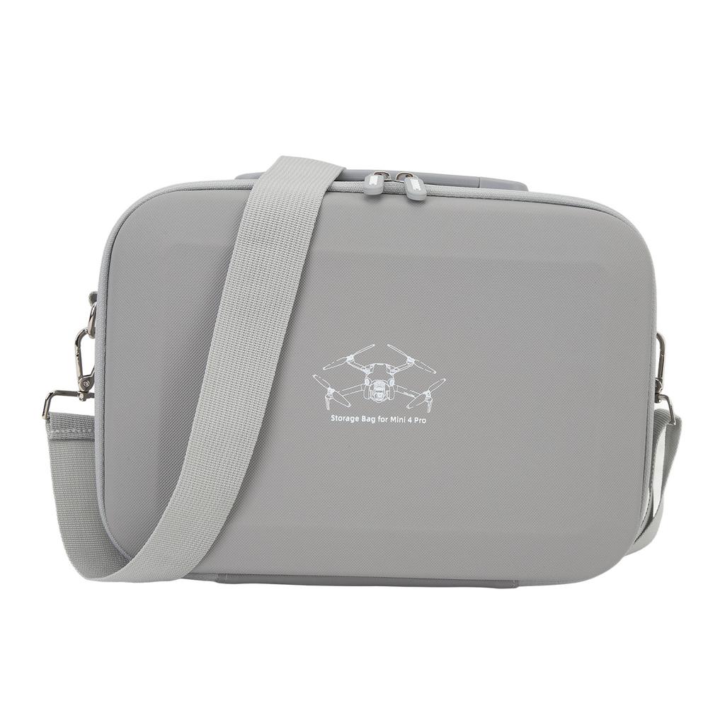 Portable PU Leather Storage Shoulder Bag for Mini 4 Pro RC Accessories Waterproof Drone Carrying
