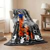 Coperta Dragon Ball Coperta di Flanella Morbida Accogliente Peluche Coperta da Divano Letto Leggera Decorazione per la Casa
