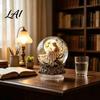 Fairy Tale Home Accessories Moon Star/Fairy Crystal Ball Ornament Decorative Acrylic Sphere for Bedroom Living Romantic Room Decor Desk Decor