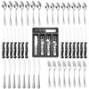 20Pcs Dinnerware Set Stainless Steel Tableware Set Knife Fork Spoon Flatware Set Cutlery Set Knife Fork Spoon Tea Spoon With Box