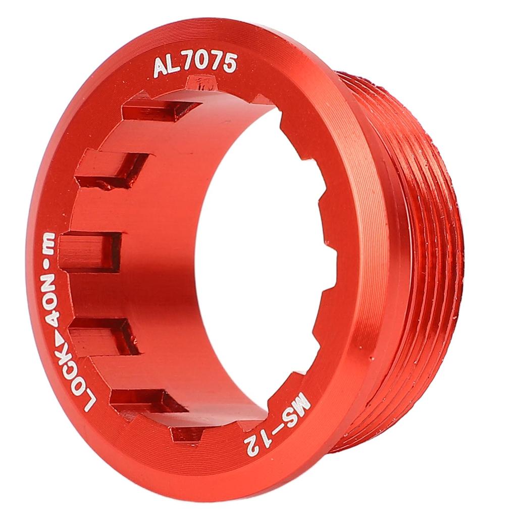 Capac Blocare Pinion Aliaj Aluminiu Capac Inel Pinion pentru M7100 M6100 M8100 Pinion 12 Viteze Roșu