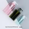Travel Refill Pump Bottles for Lotion, Shower Gel, Shampoo, and Hand Sanitizer - Square Design, Empty and In Stock