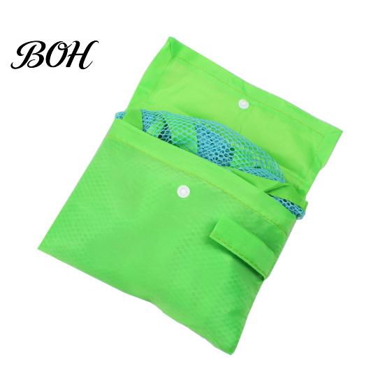 Travel Essentials Bag Beach Storage Bag, Lightweight Foldable Mesh Breathable Portable Tote Easy Carry Tote, for Outdoor Parties