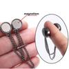 Chain Magnetic Buckle Exquisite Brooch Buckles Roll Up Pants Legs Alloy DIY Sewing Supplies Hooks Change Shorts Trouser Legs