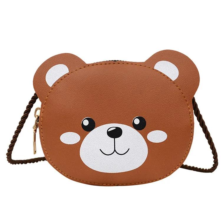 Kids Baby Girls Boys Cartoon Animal Bag Crossbody Design Purse Handbags Bags PU Leather Cute rabbit Snap Shoulder Bag 2025 Gift
