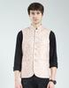 Men's  Regular Fit Sleeveless Waistcoat | Button Closure | Mandarin Collar| Elegant Ethnic Wear Nehru Jacket for Men