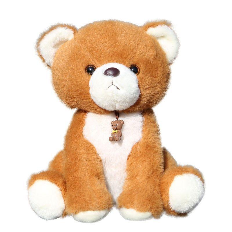 Bear Scarf Teddy Plush Toy Cartoon Stuffed Animal Dolls Kids Birthday Gifts
