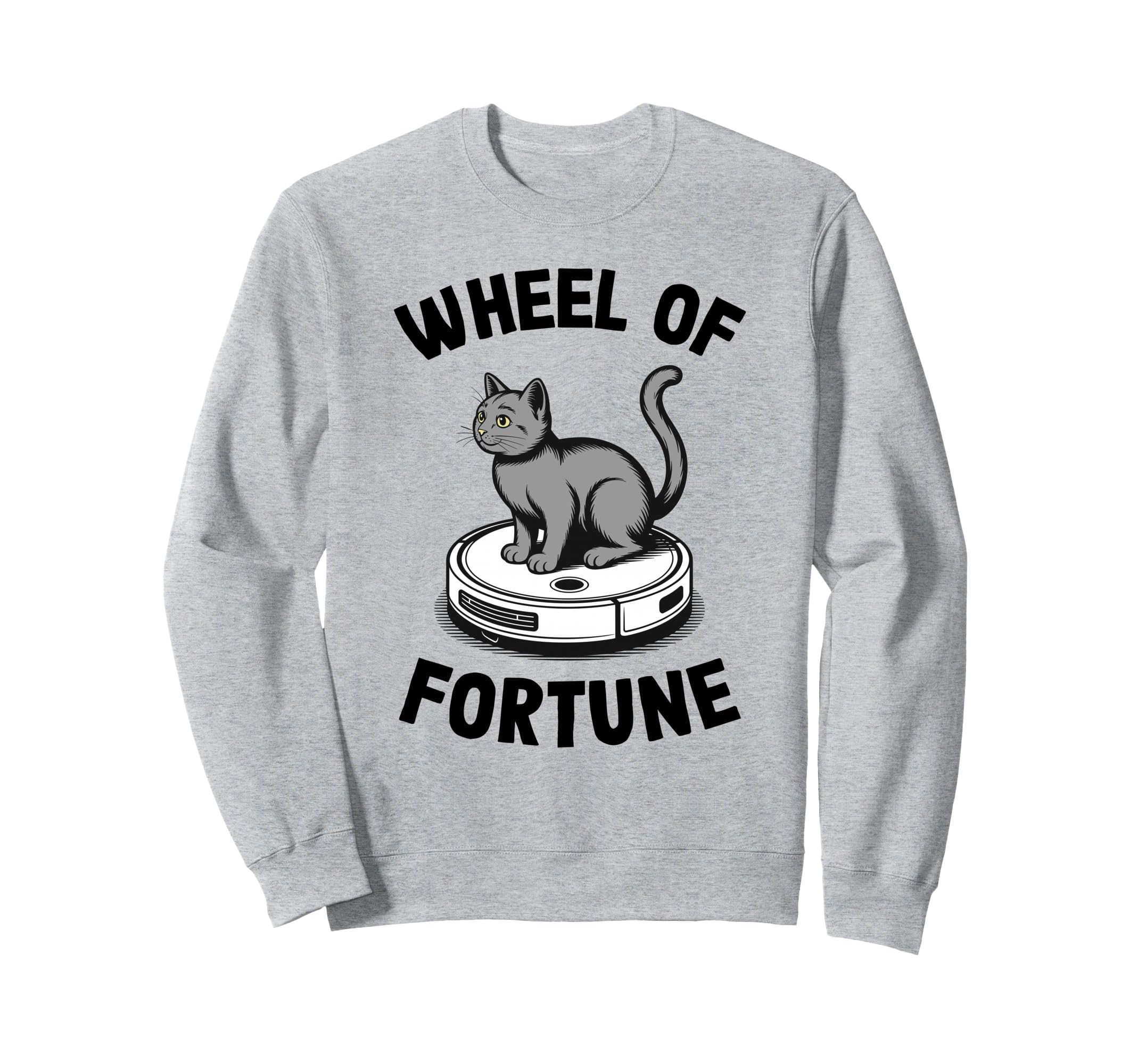 Wheel of Fortune Robot Vacuum Cleaner Funny Cat Trainer