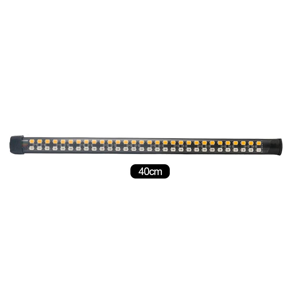 20/30/40cm Motorcycle Taillight LED Turn Signal Led Strobe Brake Light Direction Light LED Decorative Light Warning Taillight