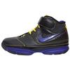 Zoom Kobe 2 Soft And Comfortable Slip Resistant Abrasion Resistant Mid Top Vintage Basketball Shoes Men's Black 316022-051