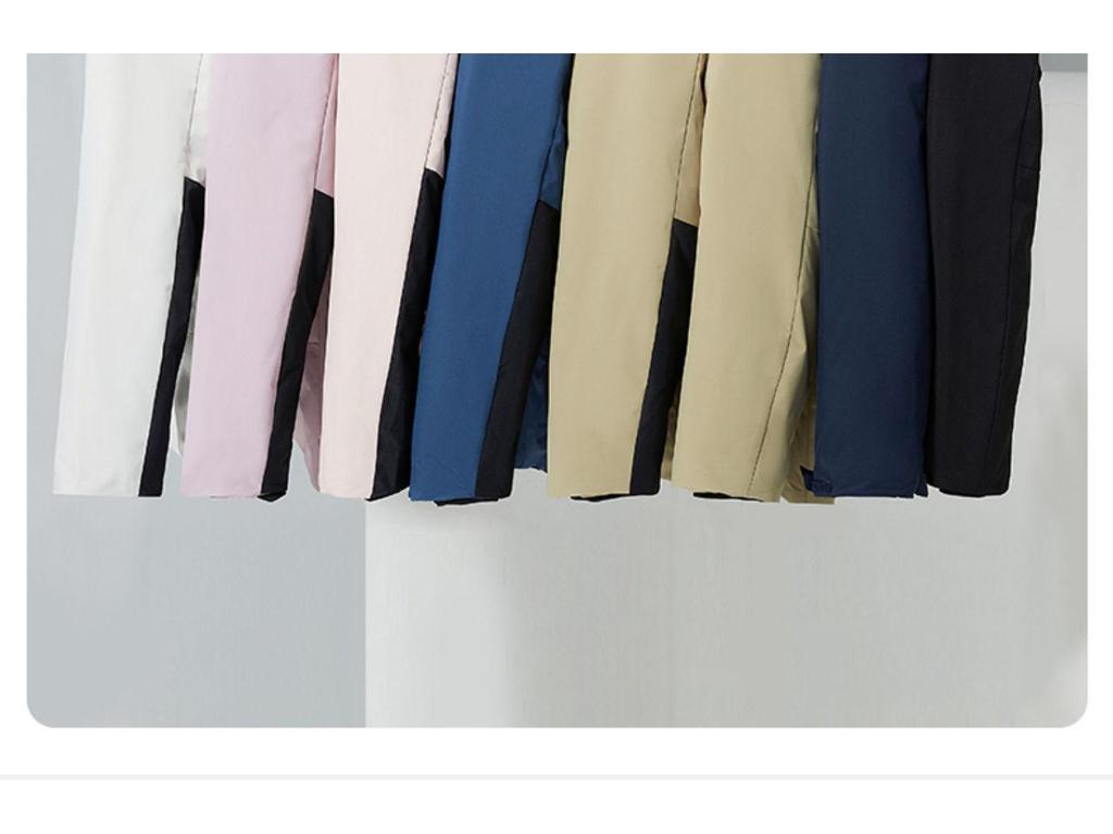 HJCAMEL Women's Color Block Windproof Waterproof Cotton Jacket with Detachable Winter Liner