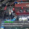 3pcs Cable Management Spark Plug Wire Dividers Three Dividers Wire Separator  Car Modification