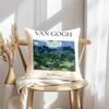 Van G-Gogh Kunst Kissenbezug Weicher Plüsch Überwurf Kissenbezug | Doppelseitige Dekorative Kissenhülle | Sofa Schlafzimmer Heimdekoration