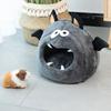 Hamster House Non-slip Bottom Cartoon Big Space Soft Comfortable Keep Warm Polyester Small Bat