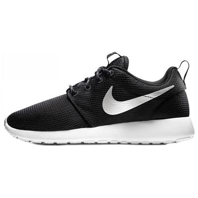 Roshe One Schwarz/Metallic Platinweiß Damen-Sneaker 511882-094