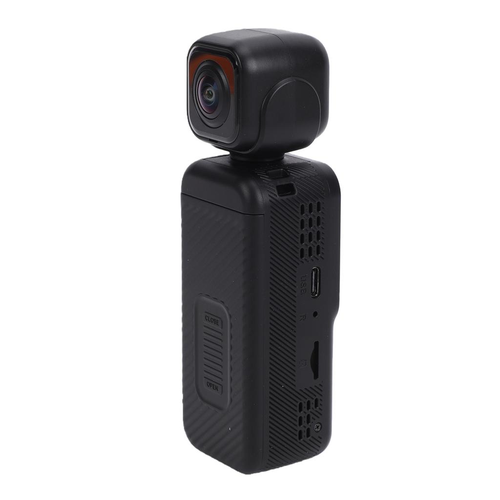 Portable Video Recorder 4K 12MP Dual Lens 180 Degree Rotation WiFi Handheld Sports Camera for Outdoor