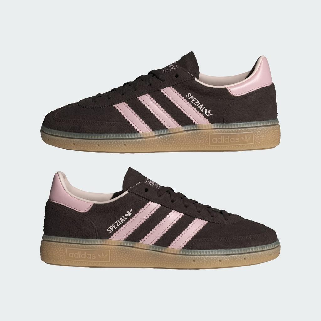 adidas HANDBALL SPEZIAL IH1507 Unisex Originals Sneakers Aurora Coffee / Sandy Pink / Gum
