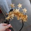 Star Sequin Happy New Year Headband Glitter Party Photo Props 2025 New Year Hairband  Party Gift