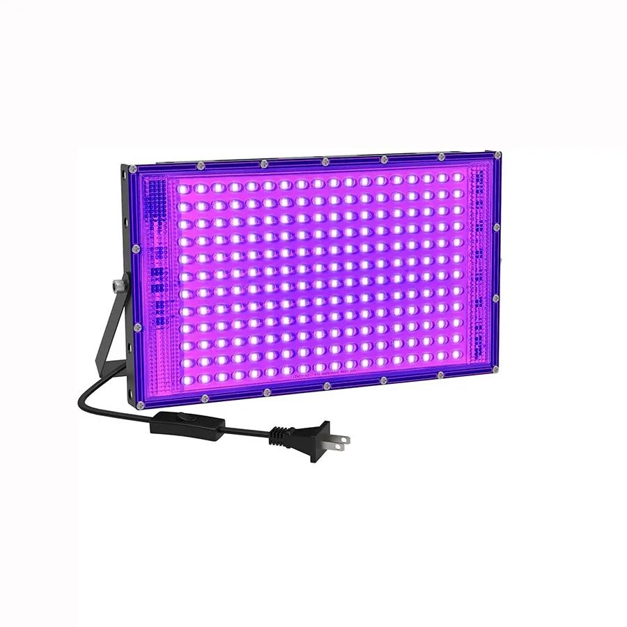 300W LED UV Black Light 395nm UV Resin Curing Light UV detection lamp shadowless glue curing lamp green oil resin Curing Lamps