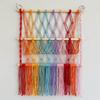 Wood Stuffed Toy Net Hammocks Hanging Toy Organizers Wall Mounted Storage Rack for Nursery Room Bedroom Kids Room Decors