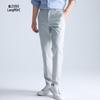 Lilang Men's Nylon-Spandex Blend Cropped Casual Pants