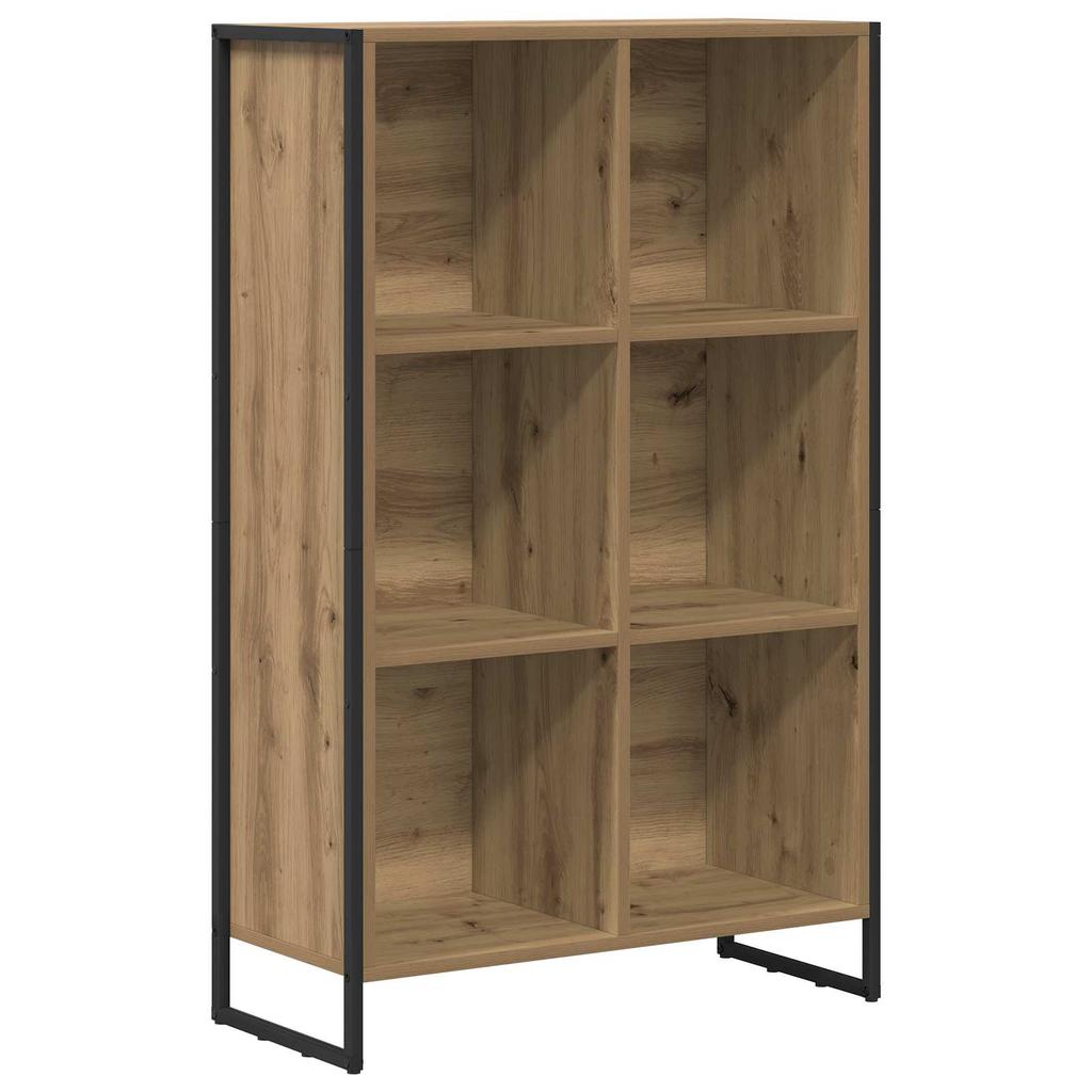 Bookshelf Rustic Oak Design 99.5 x 30 x 108.5 cm