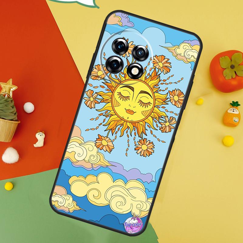 Indie Hippie Art Case For OnePlus 9 10 Pro 11 12 13 15 13T 13R 12R 10T 8T Nord 5 CE 2 3 4 Lite N20 N30 Cover