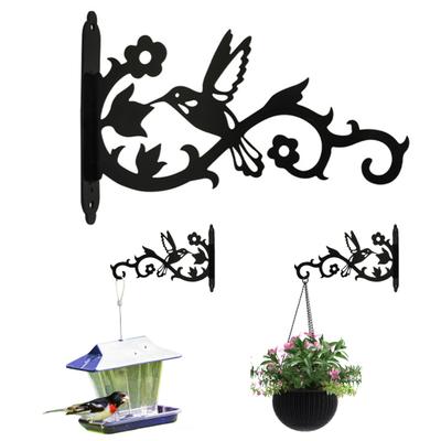 Wall Mounted Plant Hangers Heavy Duty Wall Hooks Outdoor Metal Hooks Hanging Plants Brackets for Lanterns Flower Pots Bird Feeder