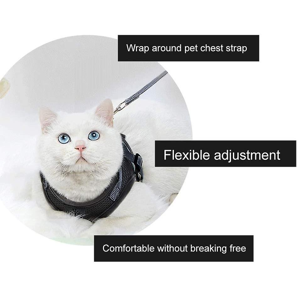 Pxcl Cat Harness,cat Harness,leash Cat Harness,cat Harness Leash,cat Harness With Leash Reflective Vest,adjustable Cat Harness Leash Small,to Puppy Ca