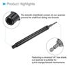 CoCud Extra Long Hollow Socket 10mm Size 200mm Length Hex Shank 73mm Adapter 6 Point Quick Change Deep Well Power Nut Driver for Long Threaded Rods