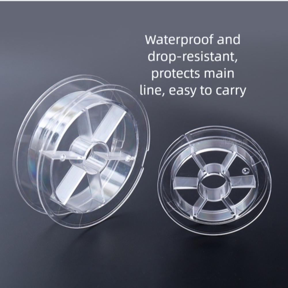 Transparent Plastic Floss Bobbins Flat Thread Spools New Empty Spools  Crafting