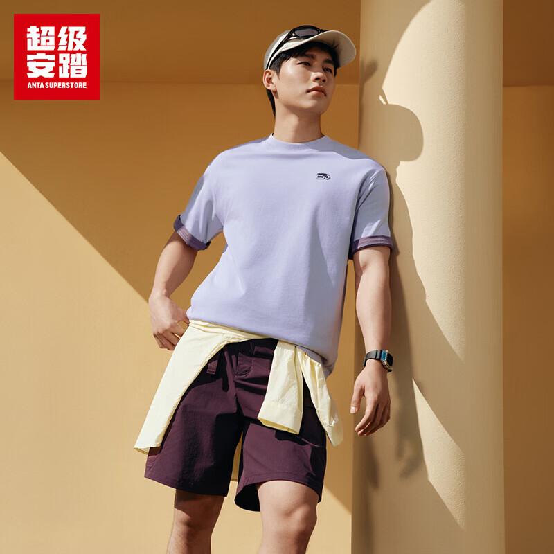 Anta Men s Pure Cotton Short Sleeve T-Shirt L