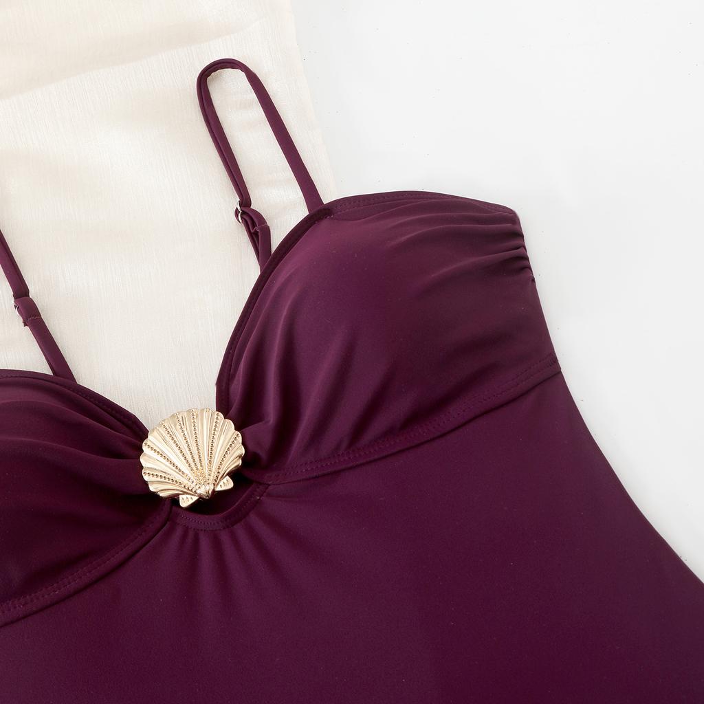 Fashion Strap Slim Fit Backless One Piece Bikini Swimsuit For Summer Beach