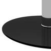 Coffee Table Black 40 Cm Tempered Glass