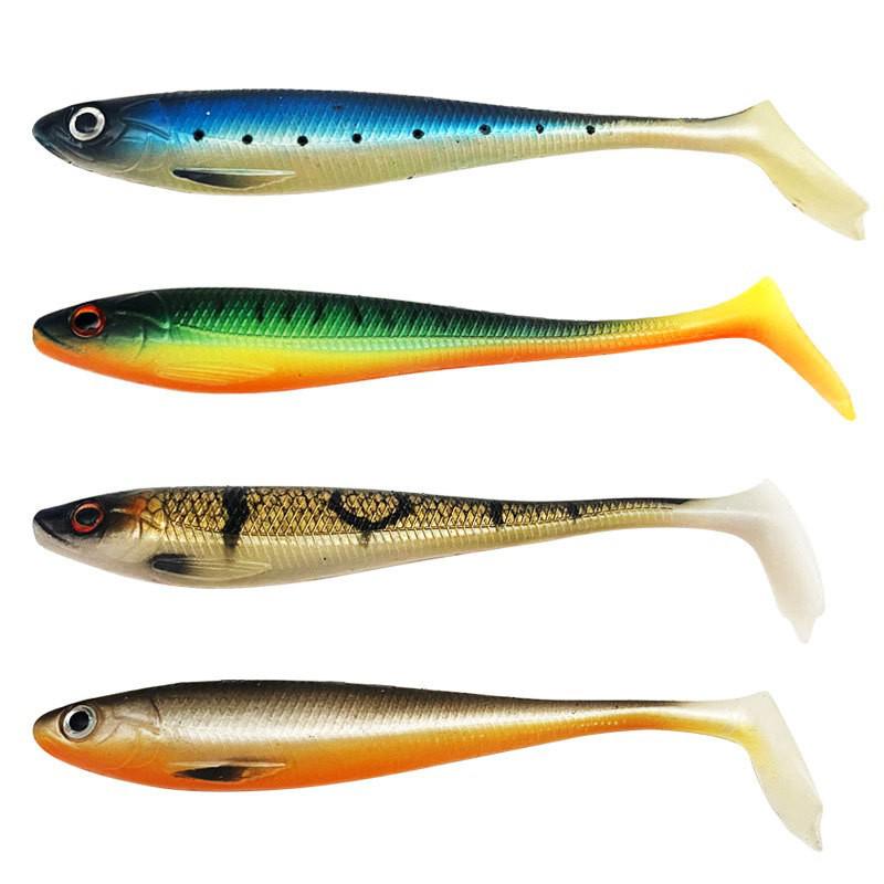 Anti-Snag T-Tail Soft Bait Lure for Bass and Mandarin Fish