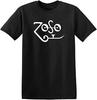 Zoso T Shirt Damen Kurzarm Jimmy Pa Plant Zeppelin Rock