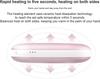 2 IN 1 Electric Hand Warmer USB Rechargeable 3 Gear Heating Handwarmer 3000mA  Alloy Mini Portable Power Bank for Winter Camping