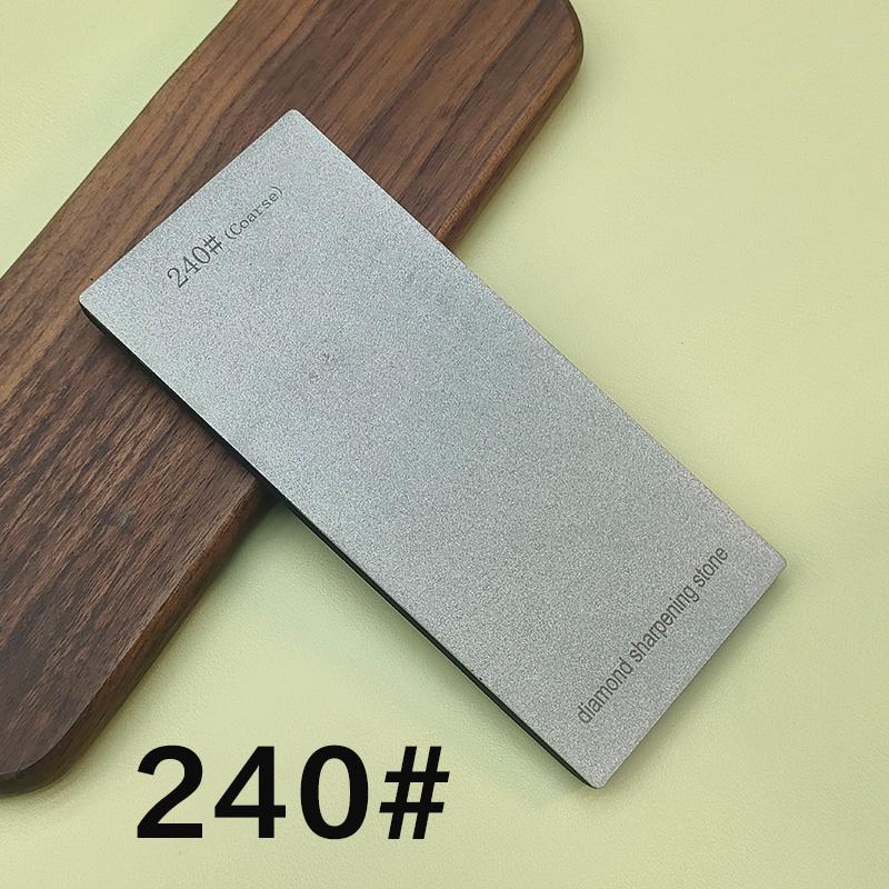 Diamond Sharpening Stone Knife Sharpener Hard Base Non-slip Grit 80-3000# Diamond Tools Fine Grinding Whetstone 170*75mm