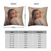 Sängerin Sabrina Carpenter Kissenbezug Polyester Kissenbezug Dekorativ Popmusik Wurfkissenbezug Hülle Zuhause Dropshipping 18'