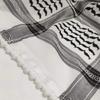Multi Purpose Jacquard Pattern Kerchief Teens Keffiyeh Headscarf Religious Scarf