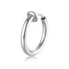 Classic Stainless Steel Rivet Clip Earring for Men Women,Anti Allergy Non-pierced Huggies Earrings,Rock Punk Jewelry Gift