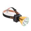LED Headlamp Aluminum Alloy Rechargeable Super Bright Head Mounted White Light Flashlight for Outdoor Hiking Camping