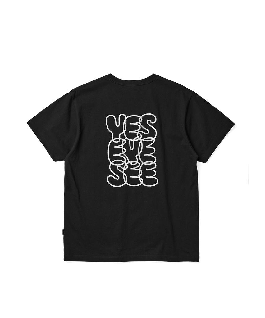 YESEYESEE C-Logo Tee Black