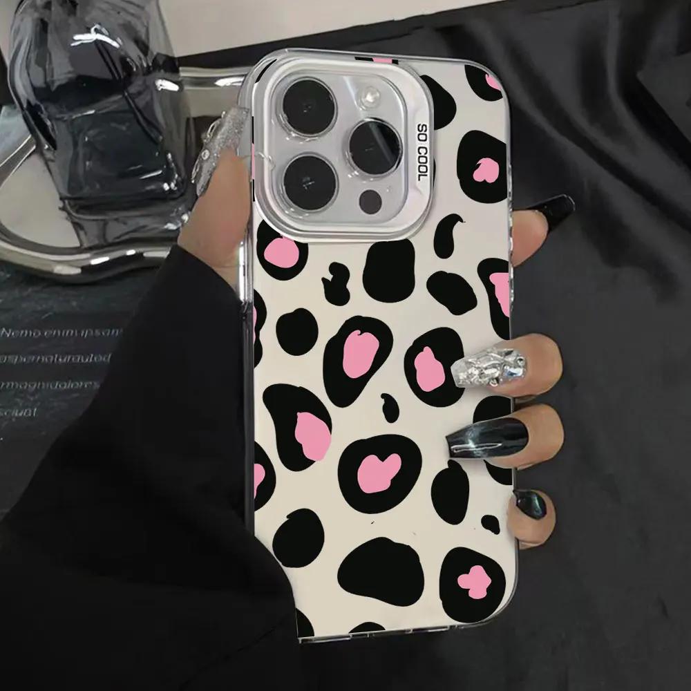 

Leopard Case For Samsung Galaxy A05S A25 A24 A51 A50S A30S A13 A04S A52S A12 A71 M12 F12 M34 F34 Cover Shockproof Case Fundas A12 M12 F12