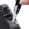 Ceramic Tips Tweezers Acid Resistant Anti-Static Electronic Soldering Tweezers Little Curved/Big Curved/Straight Tip