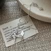 Collar de Estrella de Mar de Plata S925 para Mujer Joyería Minimalista de Moda Cadena Simple Regalo de Cumpleaños Para Ella