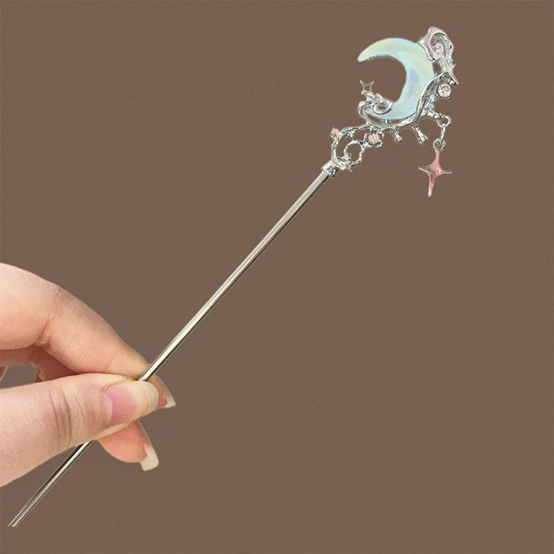 

Elegant Moonstone Tassel Hairpin: Ancient-Inspired Cool Style for Women