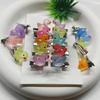 10PCS Duckling Hair Clip Colorful Hairpins Safe Resin Hairpin Cartoon Headwear Kids Girls Party School Hair Ornaments