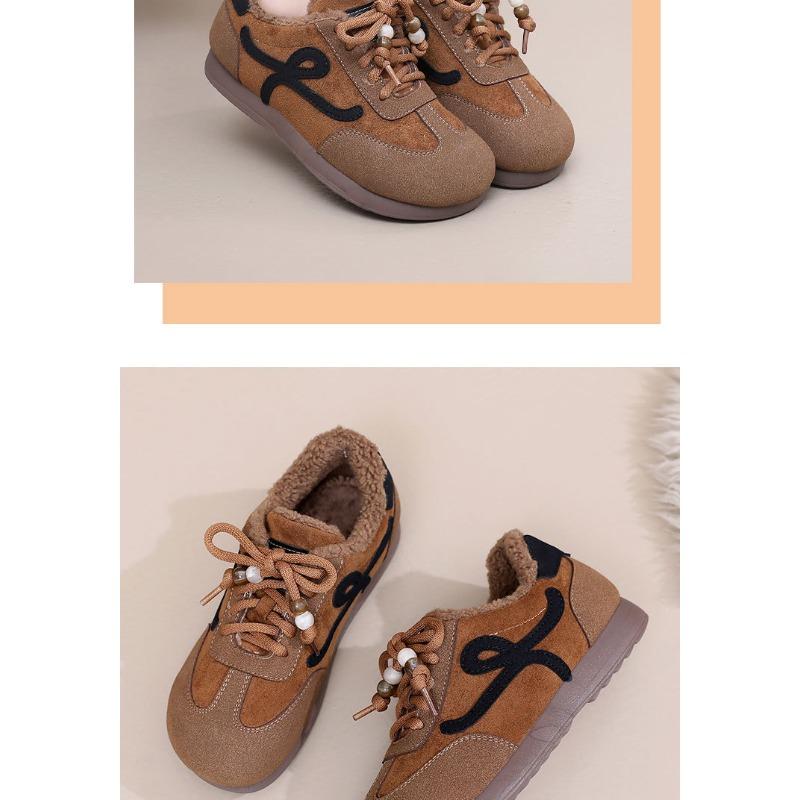 Women's Winter Fleece-Lined Warm Soft Sole Slip-On Snow Boots.