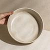 Simple Solid Color Round Straight Bowl Ceramic Bowl Household Large Vegetable Bowl Soup Bowl Fruit Salad Bowl Tableware
